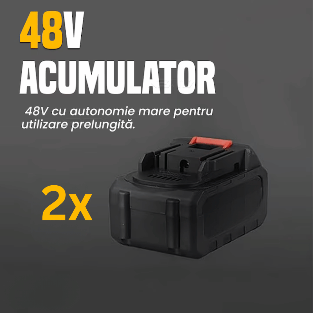 Suflanta Aer Portabila 2 Acumulatori 48V