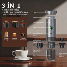 Carsync Espressor Portabil – Aparat Cafea Espresso pentru Mașină