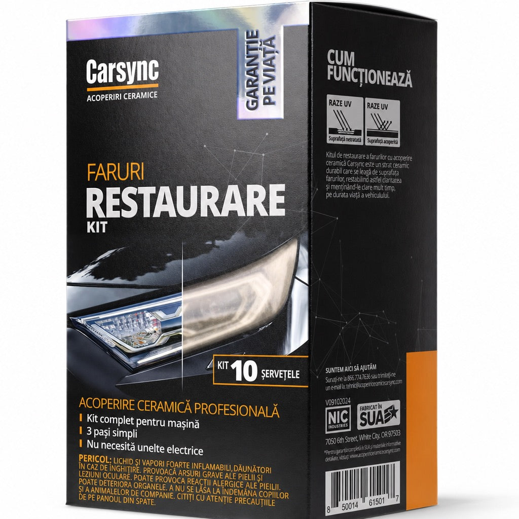 Kit Restaurare Faruri Carsync