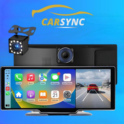 Carplay/Android Auto Wireless 26 cm + Camera Marsarier + Camera de Bord