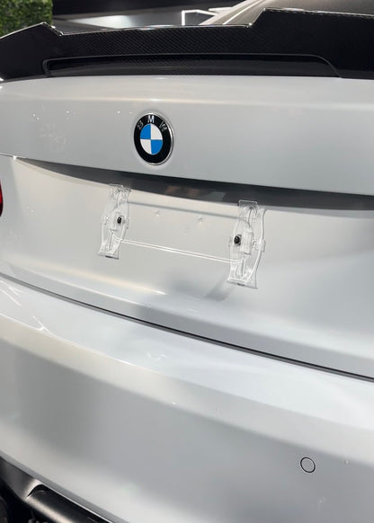 Plexiclick® - Suport numar inmatriculare fara rama